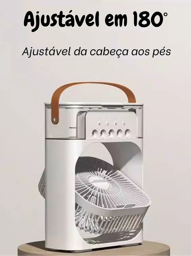 Climatizador 3 em 1: Frescor Instantâneo e Silencioso!